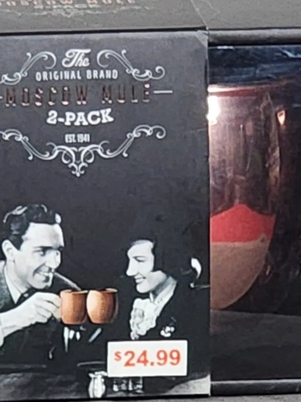 Silver One Intl. The Original Brand SS Food Safe 19oz Moscow Mule Drink Mugs 2pk